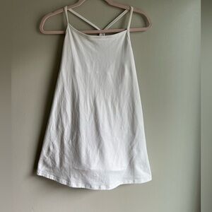 Aerie Offline Exercise dress white